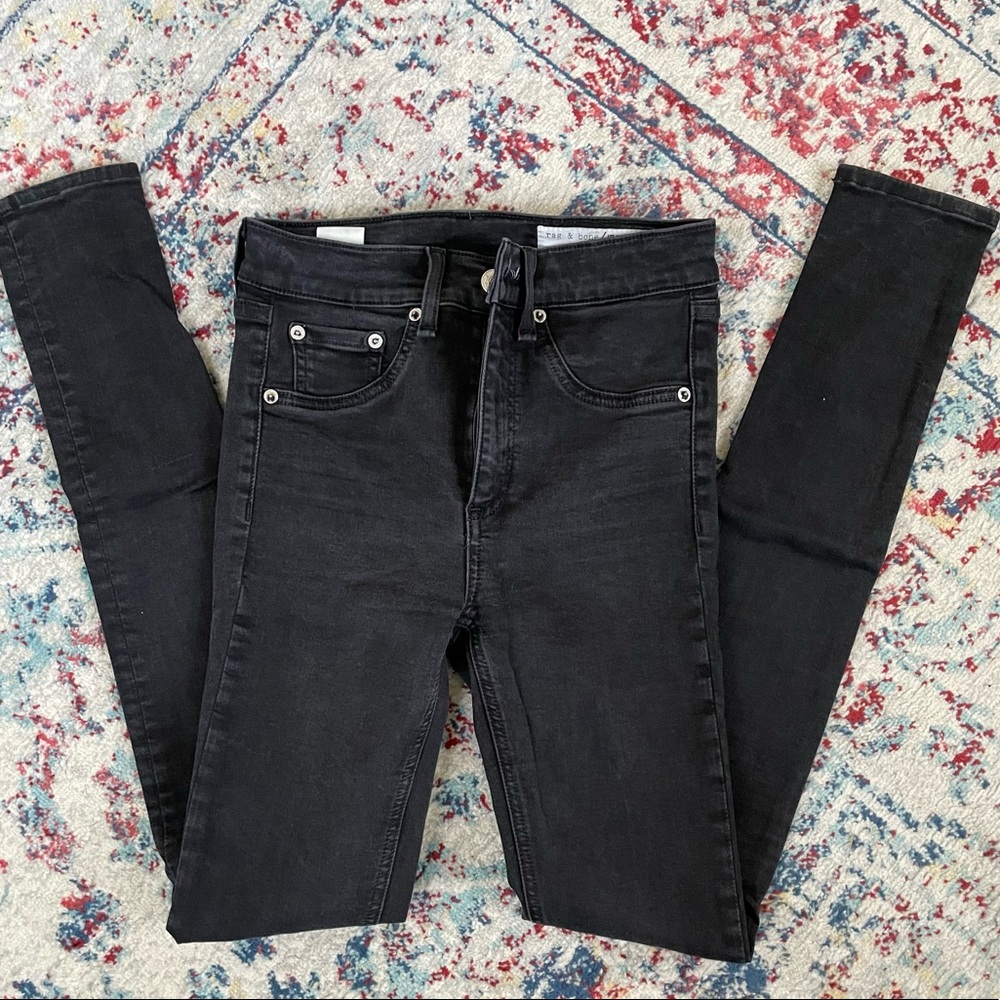 Rag&Bone High Rise Skinny Jeans